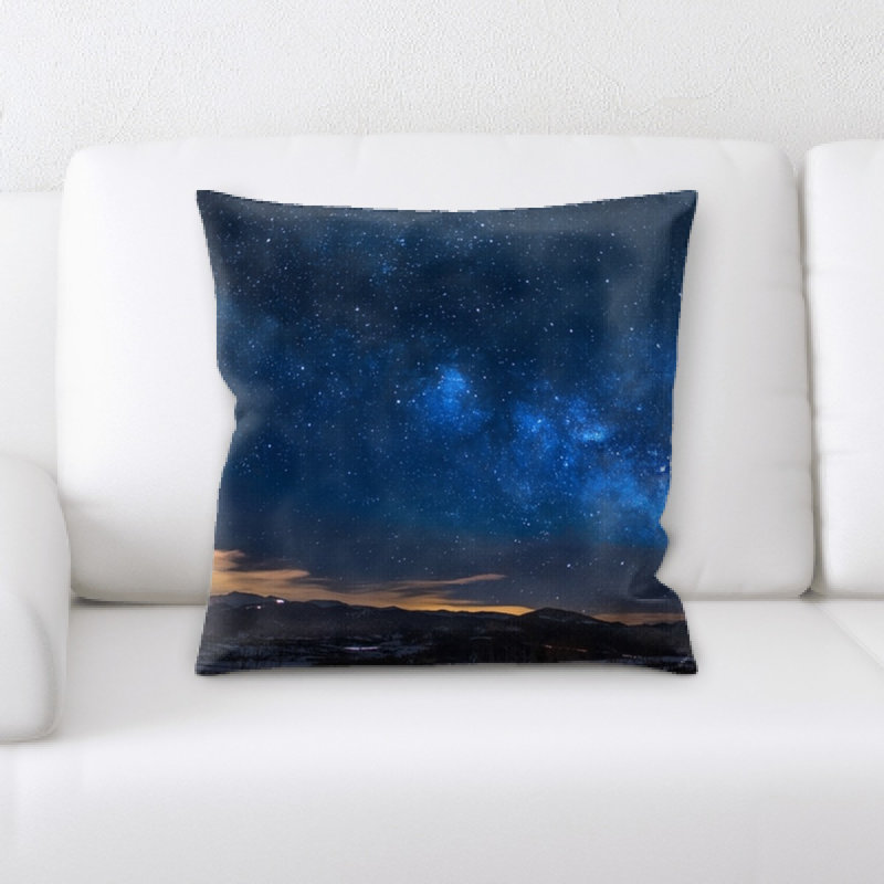 Microsuede Reversible Throw Pillow