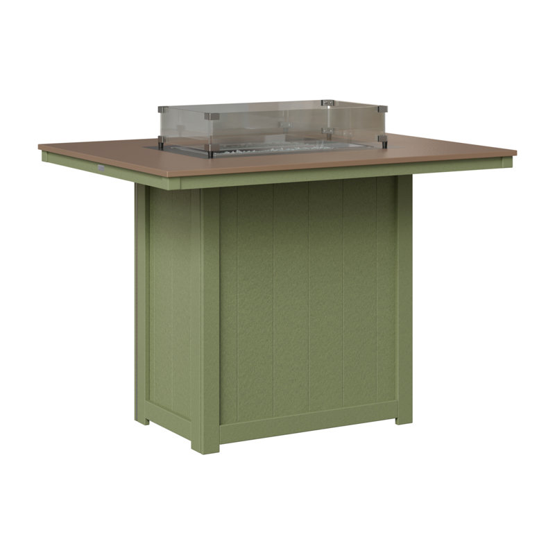 Foyer de table berlinois Donoma, H 39 po x l 41 po x P 54 po, Bronze martelé avec base sauge