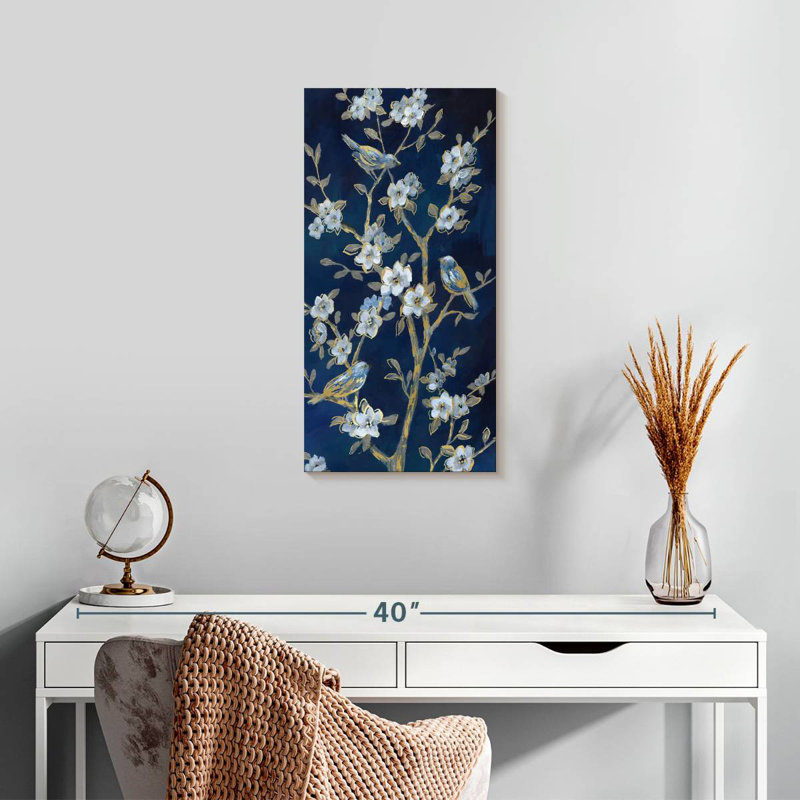 Harnek Indigo Spring II, 24" H x 12" W
