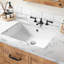 Blue Elephant 21.7mm L x 15.7mm W Natural Stainless Steel Rectangular Sink