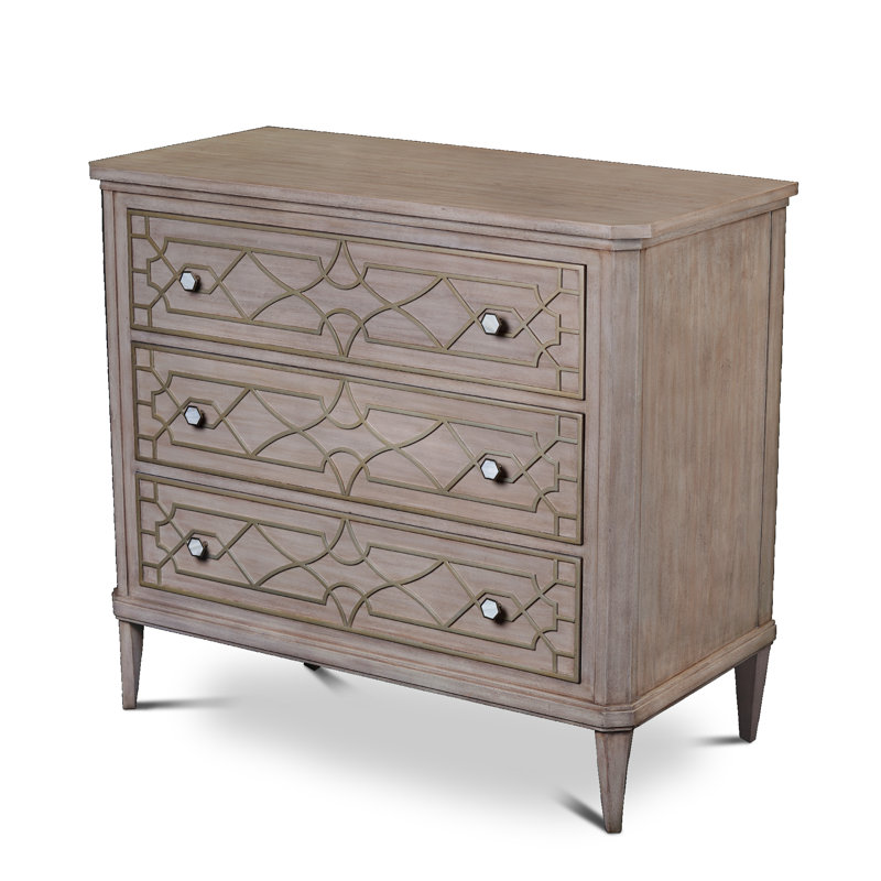 Commode décorative 3 tiroirs