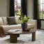 Falco Solid Wood Coffee Table-438243386
