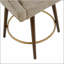 Tabouret de comptoir pivotant
