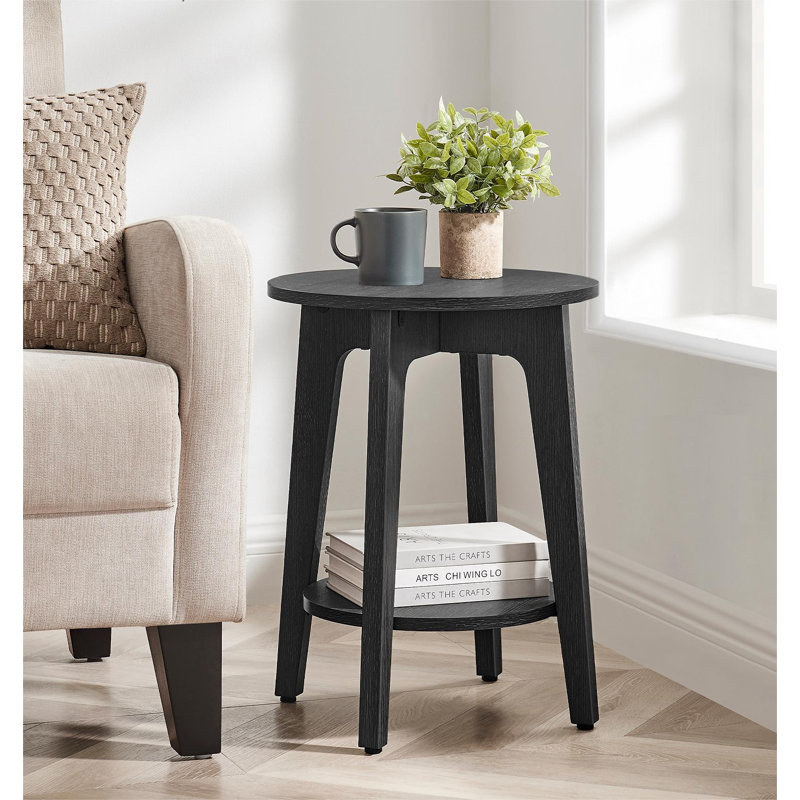 Alessandro End Table, Black