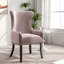 Latty 46cm H Velvet Upholstered Wing Back Side Chair Dining Chair-1334173064-1307340973
