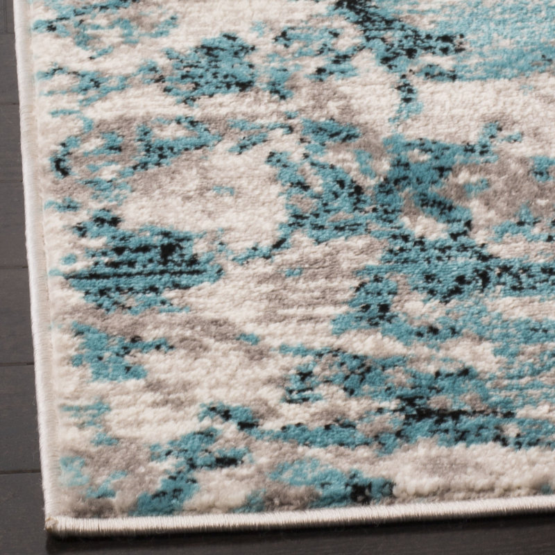 Cohan Performance Abstract Rug, Rectangle 2' x 4'
