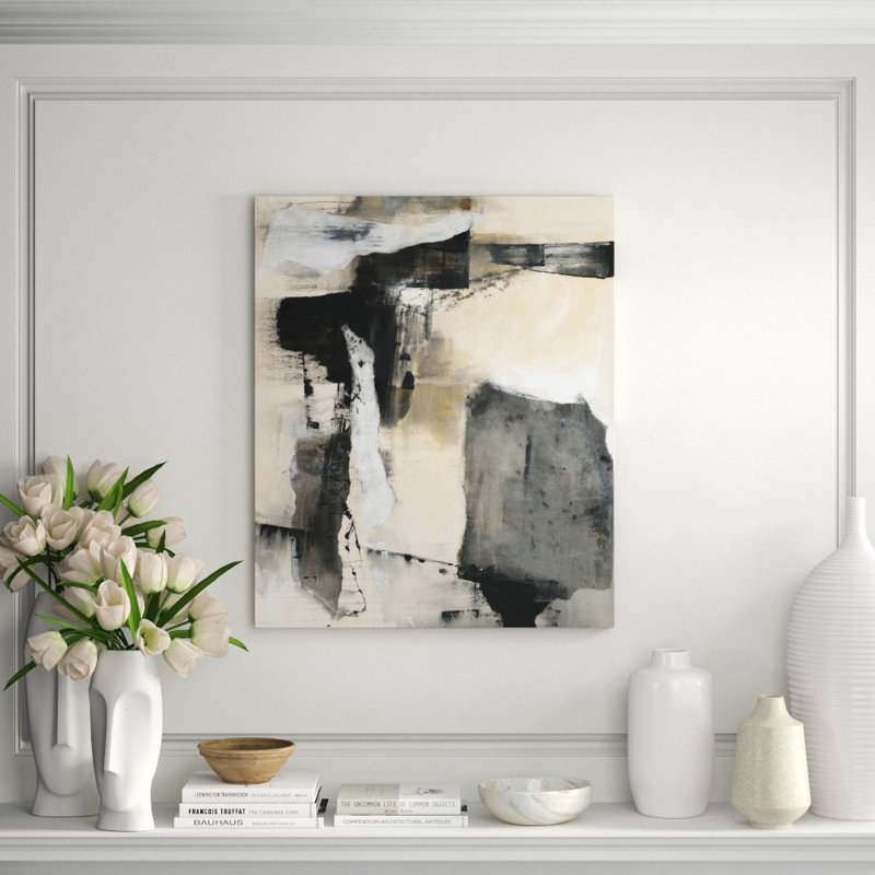 Allude Print by Barclay Butera, 65" H x 54" W, Glass Coat