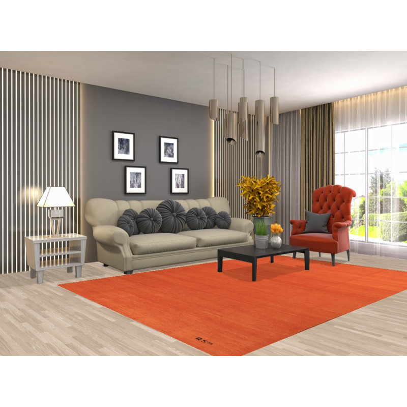 Tapis oriental moderne Gabbeh 7 x 9