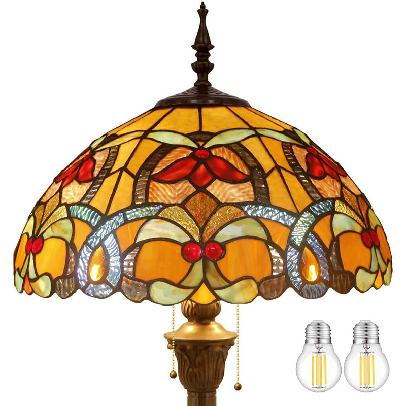 Alexia-Leigh 64'' Bronze Antique Traditional Floor Lamp