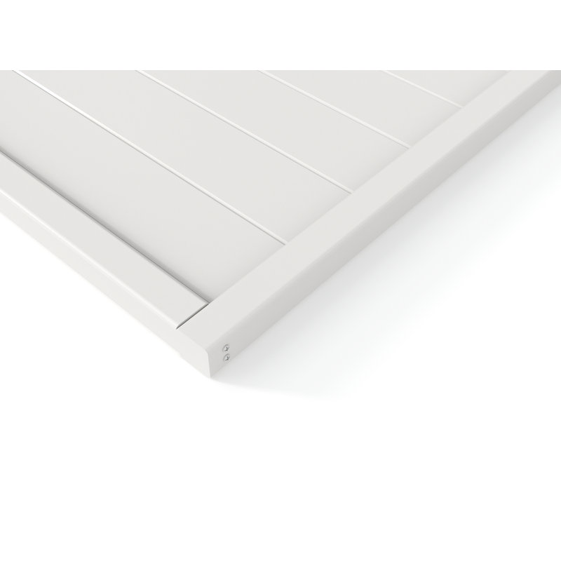 White Vinyl Winter Cover for Liberty Lattice AC Screen