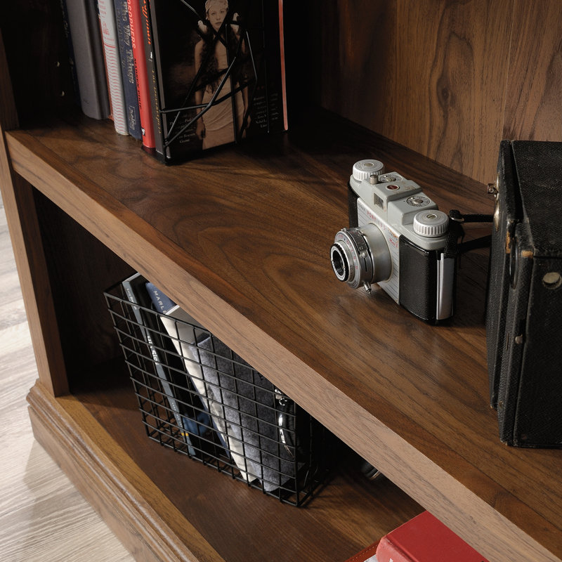 Hartman Bookcase, Grand Walnut, (2 Shelves) 29.92" H x 35.28" W x 13.31" D