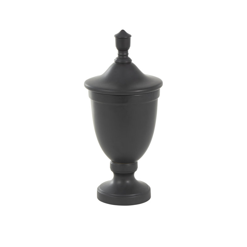 Objet de décoration Cidni, 22.38'' H x 9.75'' W x 9.75'' D, Noir