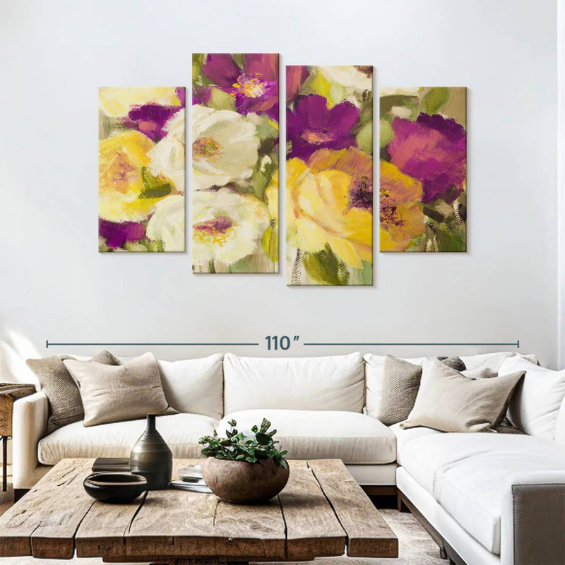 Harnek Deep In Purple I, 54" H x 84" W
