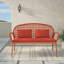 Banc de jardin en acier Tavis