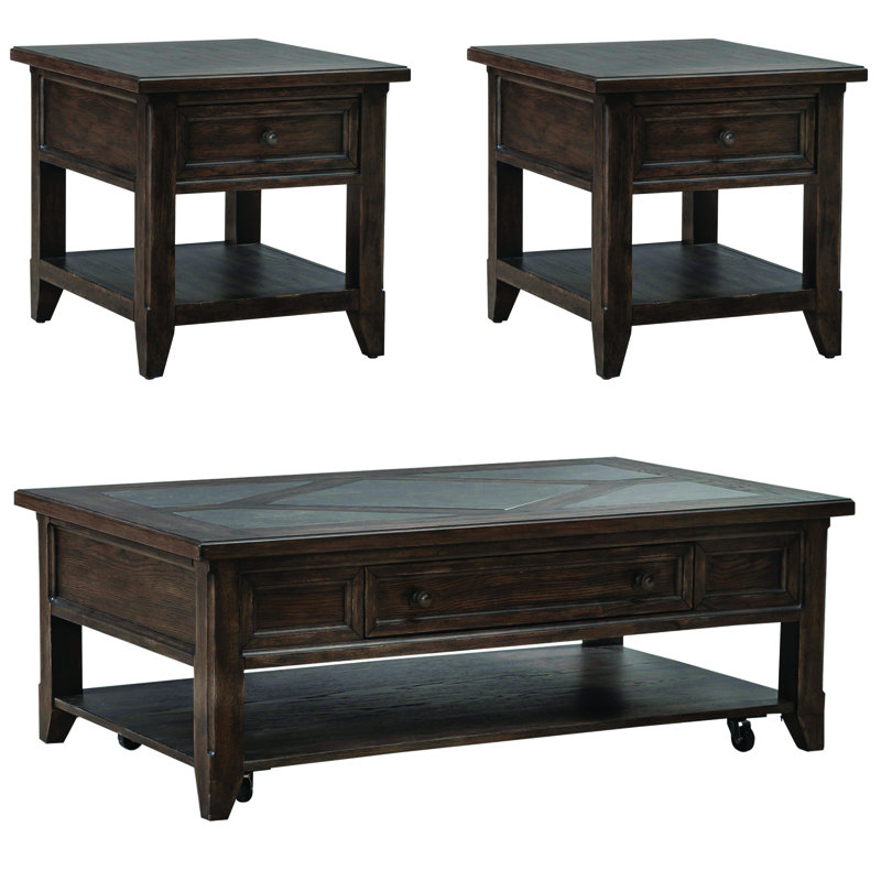 Trelawny 3 Piece Living Room Table Set