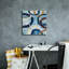  «Dwell 2» par Cheryl Warrick, art mural sur toile, 18 po x 18 po