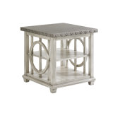 Oyster Bay Lewiston Square Lamp Table