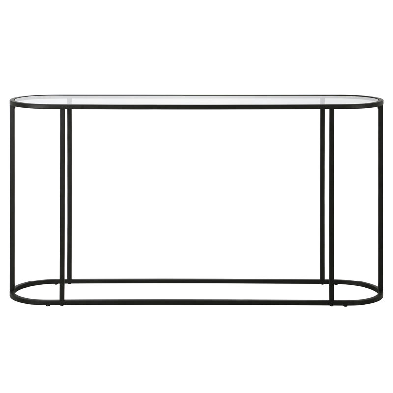 Mccay 137.16Cm Console Table, Blackened Bronze