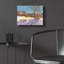 «Birch, Turquoise Sky» par Annelein Beukenkamp, art mural en verre acrylique-20290627