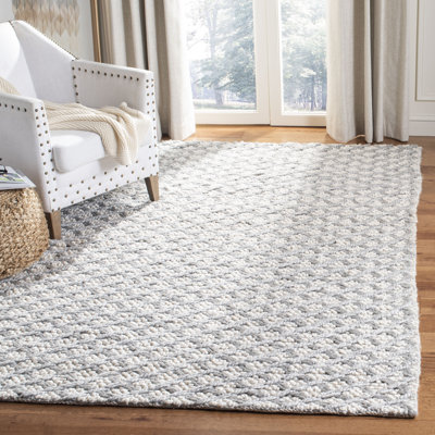 Tapis géométrique tissé à la main Rosenblum Natura