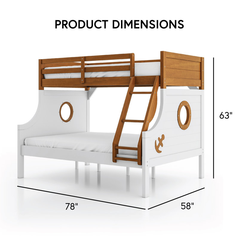 Evie Bunk Bed, Brown