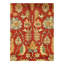 Wool Oriental Area Rug in Red/Beige