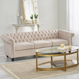 Comfortable Three-Seater Sofa with Stylish Design for Home Decoration