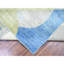 Tapis bleu en laine New Age Talibah One-of-a-Kind 8 pi 2 po x 9 pi 7 po