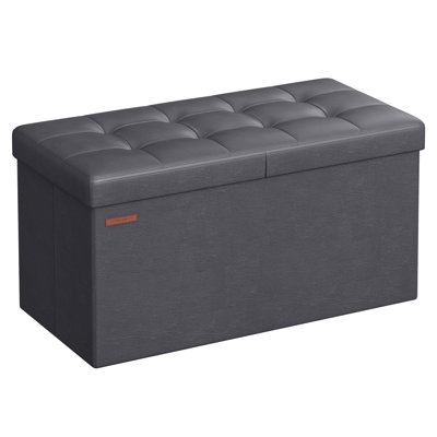 Folding Storage Ottoman