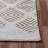 Tan/ White Diamond Modern Flatweave Cotton/Polyester Indoor Area Rug-224137208