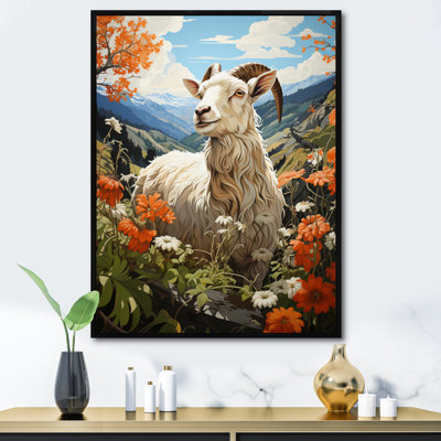 Urick Goat Mountain Guardian Pastoral I sur impression sur toile