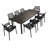 Mickus Rectangular 9 - Piece 8 - Person 220Cm L Outdoor Table Set