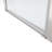 36"-37 3/8" Wide Shower Door With Pivot, 1/4" Tempered Glass, Bathroom Magnificent Look Pivot Door, Wide, Space Design-118139172
