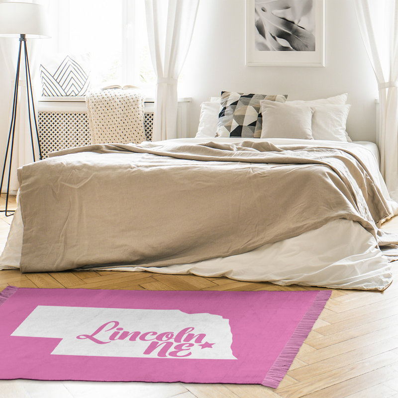 Tapis de zone rose lincoln nebraska