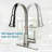 Minimalist Shower Panel Tower with Body Jets, Hand Shower, and Rainfall Head
