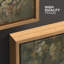Impression sur toile Moody Green Vintage Vaiety-109881512-109881509