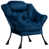 Velours bleu foncé est en rupture de stock