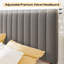 Lit plateforme tapissier avec 4 tiroirs et tête de lit-272765896-272765908