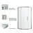 Semi-Frameless Neo-Angle Hinged Shower Door