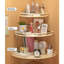 Tablette de coin multicouche | Organisateur de rangement mural sans perceuse