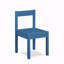 Ensemble 3 pièces de table et deux chaises effaçables pour enfant, bleu foncé-130374922