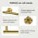 24'' Wall Mounted Towel Bar With Installation Hardware