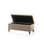 Banc de rangement capitonné à fermeture douce-620099560