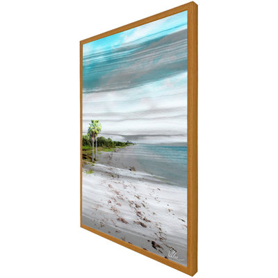 S And B Beach - Single Picture Frame Print