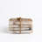 Stoneware Square 4 Piece Coaster Set