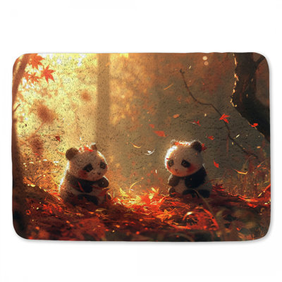 Nadasia Microfiber / Microsuede Non-Slip Bath Mat