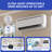 12,000 BTU Ultra-Quiet 115V Mini Split Air Conditioner and Heat Pump with Smart Network Control