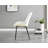 Simsbury Velvet Modern Upholstered Quilt Stitched Tapered Metal Leg Luxury Dining Chairs-855698035-903038781