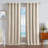 Nautica Robin Synthetic Solid Color Room Darkening Thermal Back Tab/Rod Pocket Single Curtain Panel-64819176-64819177