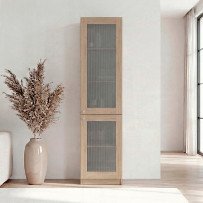 Wenge 2-Door Storage Cabinet